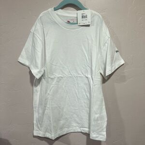 Boys Puma UNITED BLANK TEE White